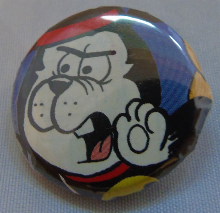 Comics Badge - Shouting Cat