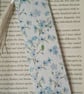 Handmade Bookmark Forget Me Not Flowers and Gift Tag - Image 2