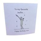 Happy Birth-Tay! - Personalised Birthday Card 