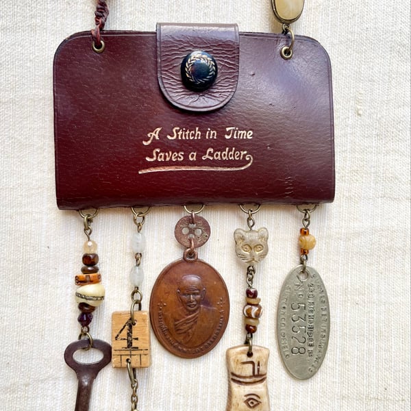 Assemblage necklace