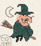 Mouseloft Stitchlets 'Make Me For Halloween - Witch' Cross Stitch Kit