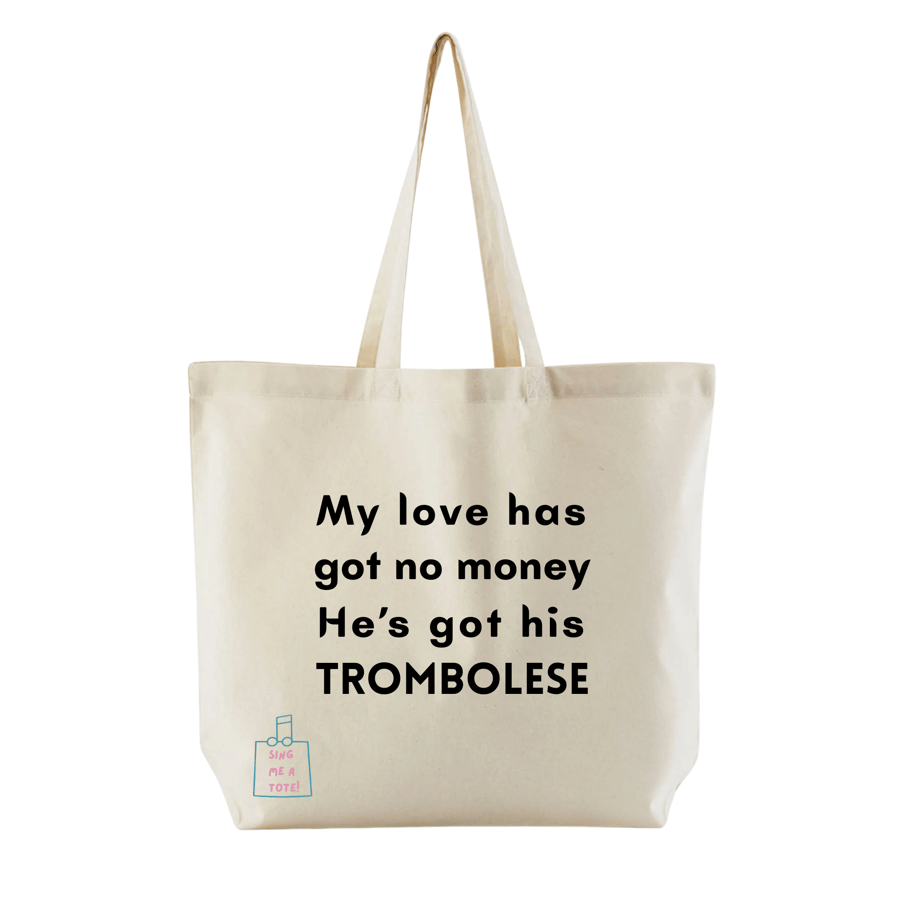 Misheard Lyrics Tote Bag 