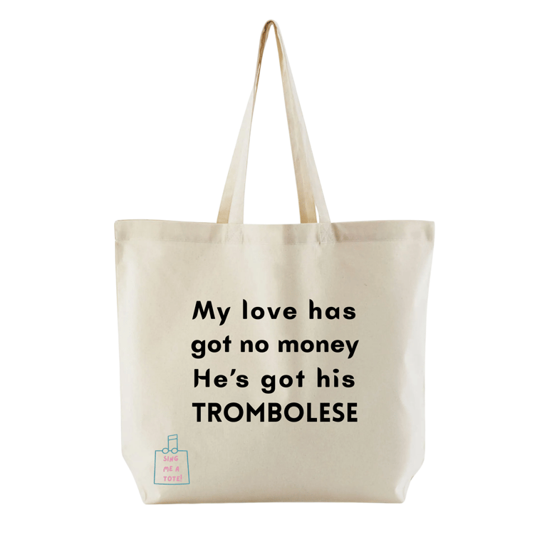 Misheard Lyrics Tote Bag 