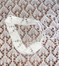 White Crochet Headband - Image 2
