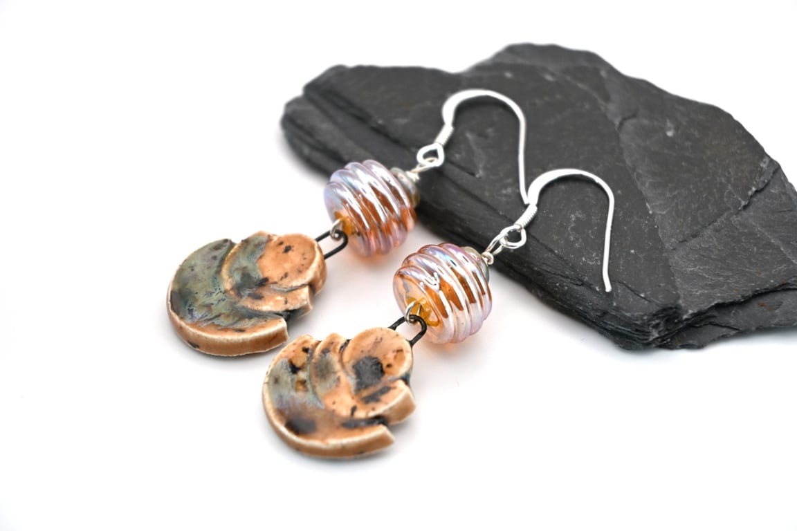golden drops earrings