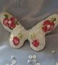 Handmade Felt Butterfly Brooch