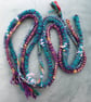 Arty Dreads for Shoulder Length Hair (mainly Turquoise, yellow & purple) - Image 5