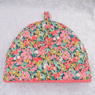  Tea cosy, size small, to fit a 1 - 2 cup teapot, made from Liberty cotton