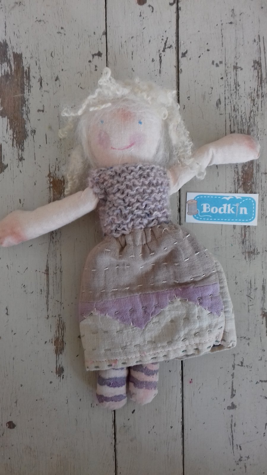 Nelly a pocket rag dolls. 