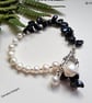 Designer Kewi & Freshwater Culture Pearl Monochrome Bracelet SPECIAL OFFER