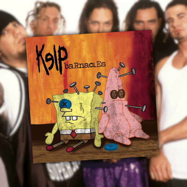 Spongebob Squarepants x Korn Album Art Mash-Up Print 