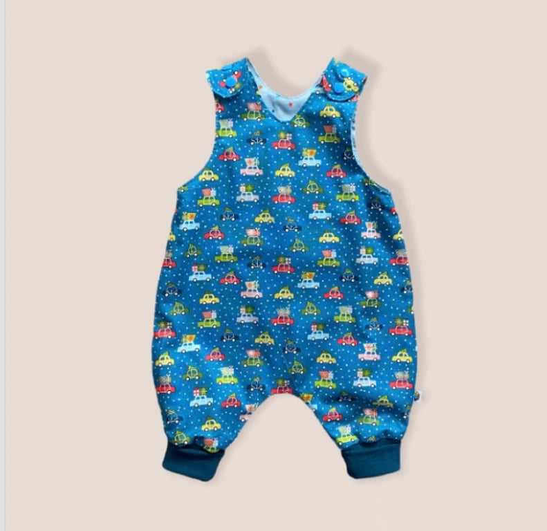 Christmas Car and Star Baby Romper - 0-3 & 3-6 months 