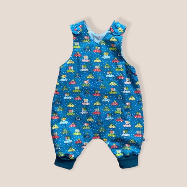 Christmas Car and Star Baby Romper - 0-3 & 3-6 months 