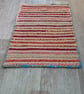 Beautiful Handmade Jute and Wool Rug  - Image 1