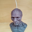 Veined Man Candle Zombie Vegan Soy Wax Environmentally Friendly