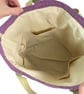 XXL drawstring knitting bag with Woodland creatures print, supersized  - Image 3