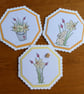 Pack of 3 Easter Cards - Octagonal - Image 1