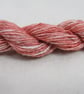 40m Natural Madder Dye Coral Bourette Noil Silk Single Ply Thread - Image 3