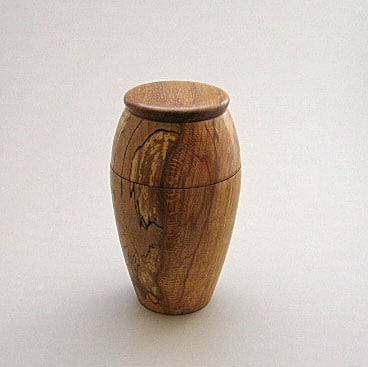 lidded storage jar