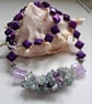 Amethyst, Fluorite & Howlite Necklace 'ONE OFF' - Image 6