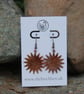 Hammered Sun Earrings - Image 3