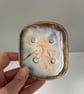 Handmade ceramic soap dish, self draining rectangular soap dish - Image 2