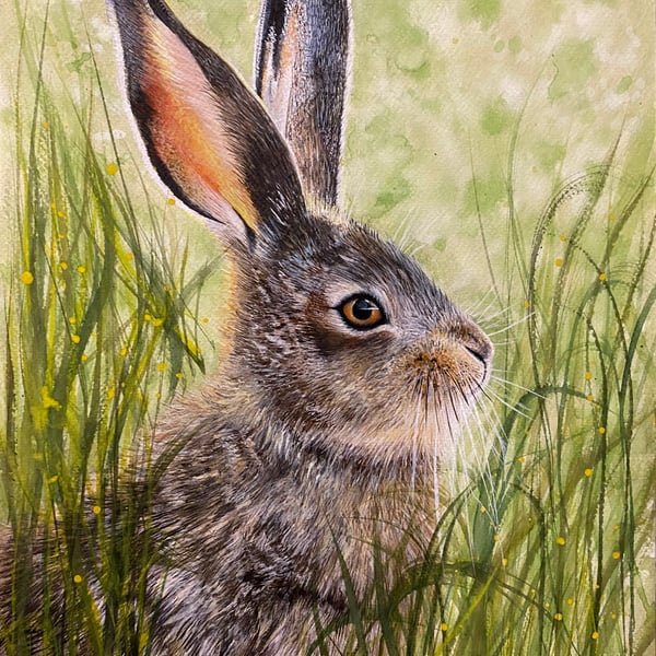 “Into the Sunlight” Print 12x15 inches 