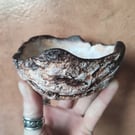 Pair of Clay Bark Bowls, Rustic Ceramics, Hand Built Wabi Sabi Home Decor