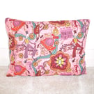 Cushion Cover Shirley Smith Liberty Grayson Perry Pink Contemporary