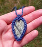 Macrame Labradorite Pendant  - Image 3