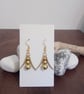 Gold Dangle Earrings - Image 4