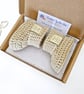 Born in 2027 Crochet Baby Booties – New Baby Keepsake Gift - Image 9