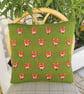 Knitting Pattern - Fox Cushion using double knitting wool.  Digital Pattern - Image 2