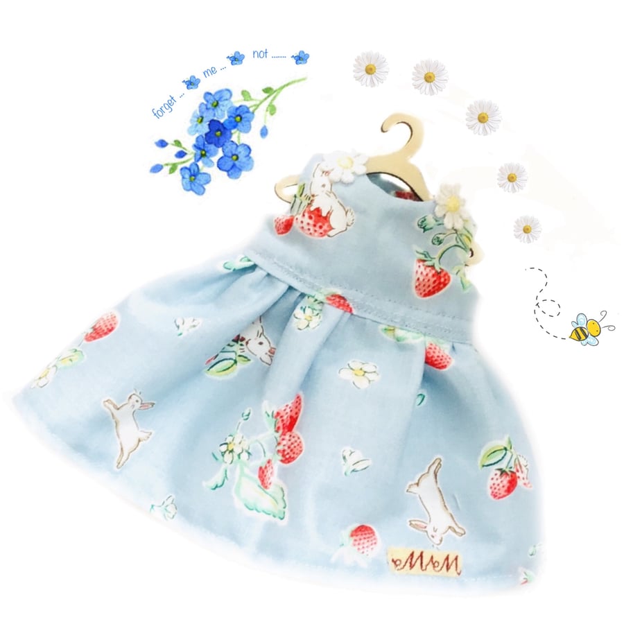 Rabbit and Strawberries dress 