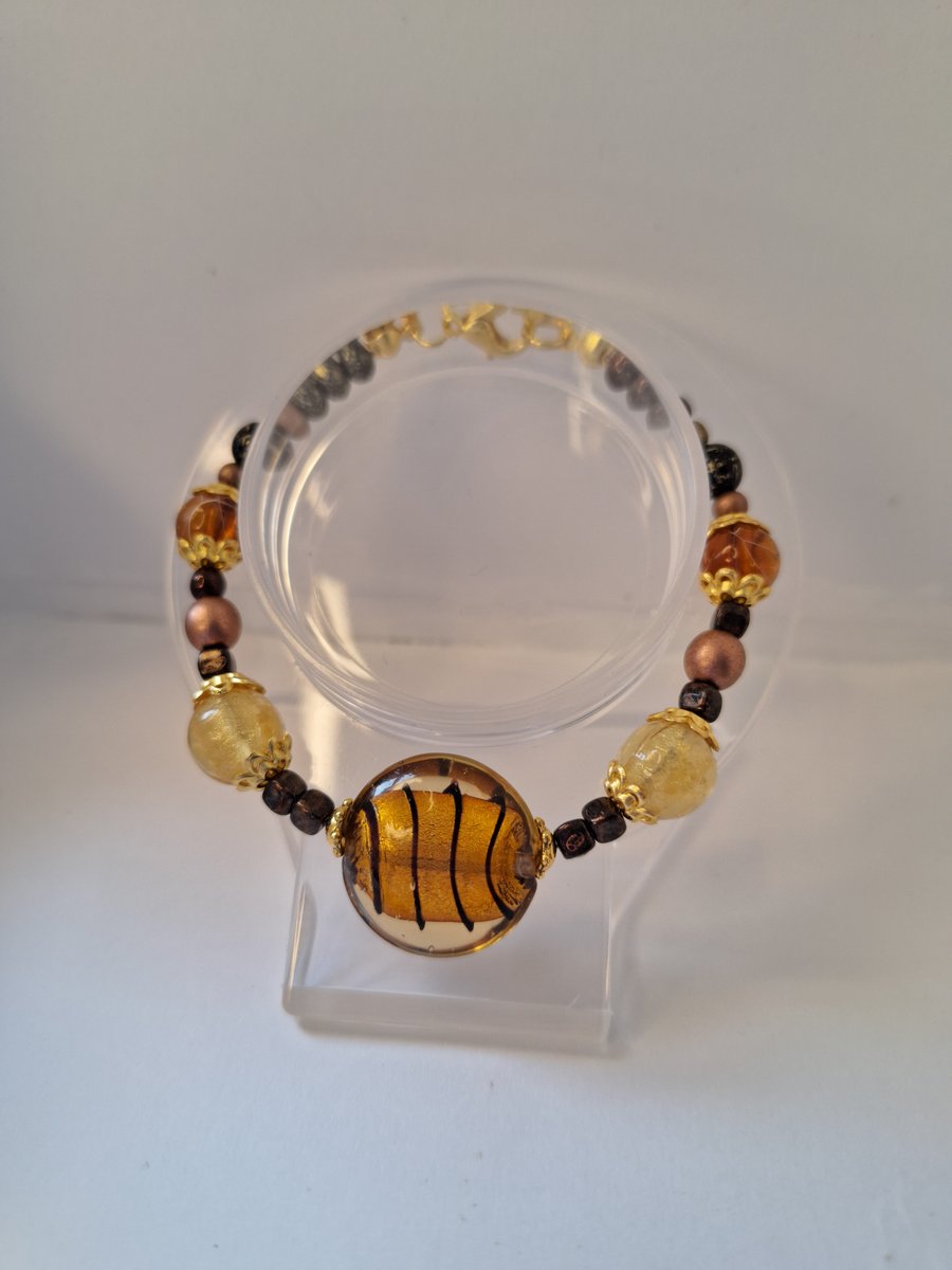 Autumn inspired Unique Bracelet 