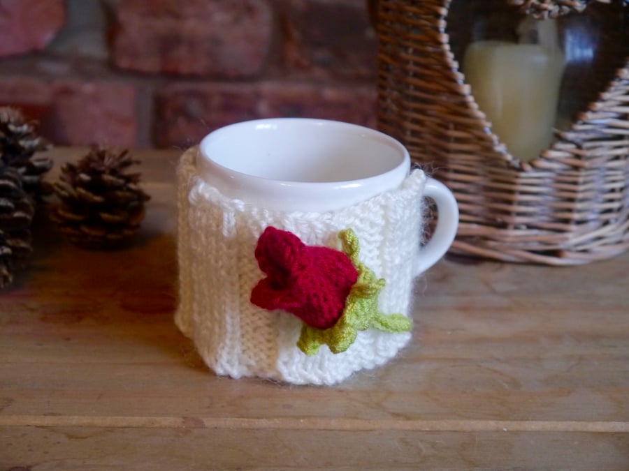 Rose Mug Cosy