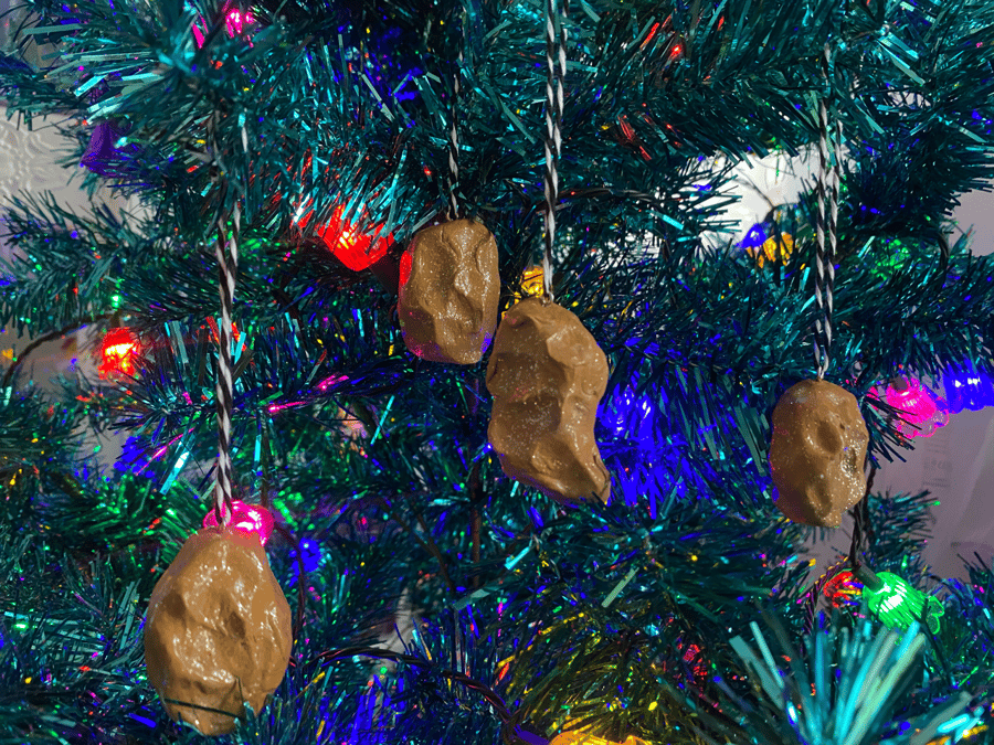 Chicken Nugget Christmas Tree Bauble