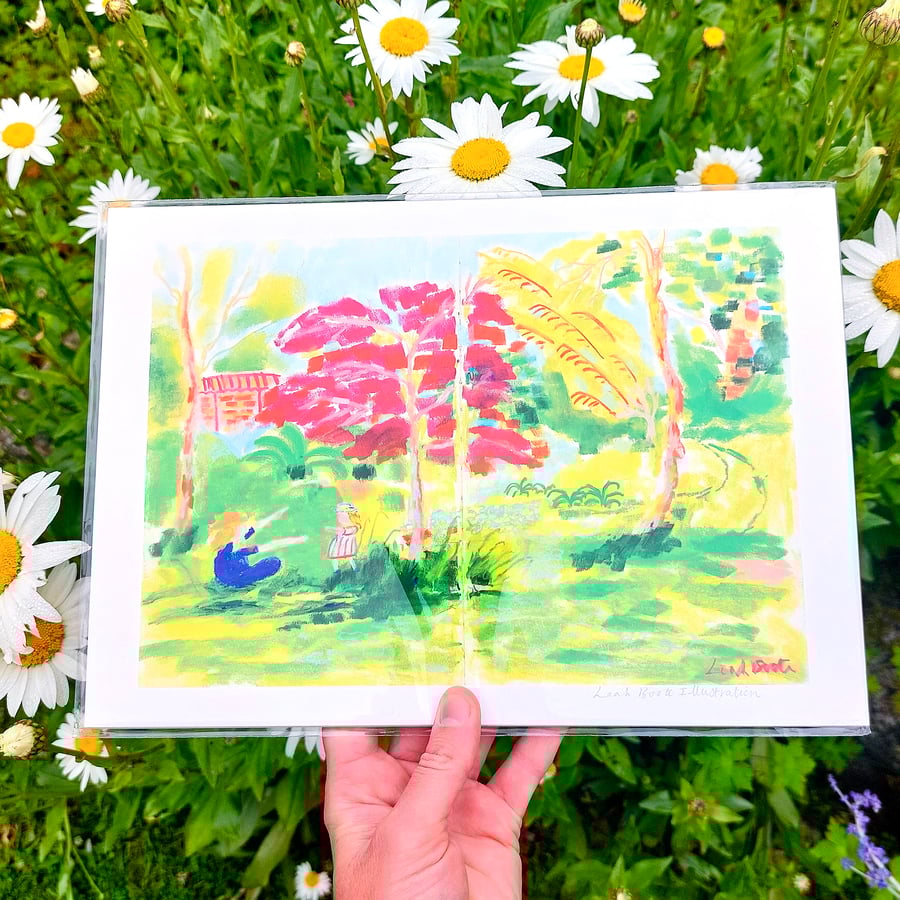 A4 Dancing around the Red Tree