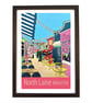 Brighton North Laine travel poster print by Susie West - Image 2