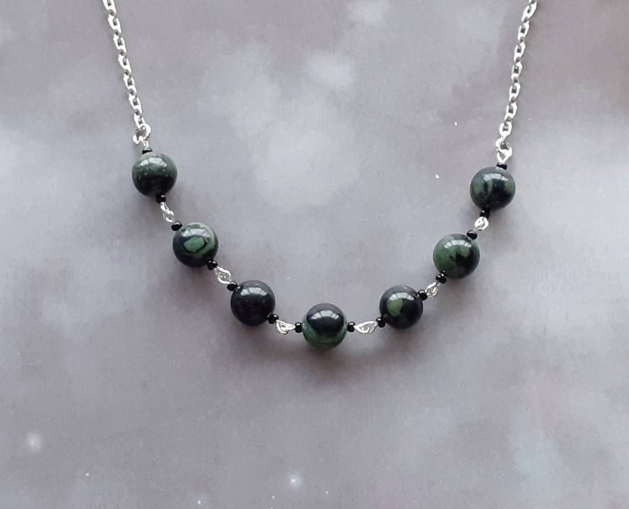 Kambaba Jasper Necklace