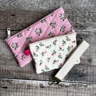 Pink Petals Makeup Bag Gift Set