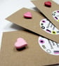 Sending love Heart mini pin - Image 3