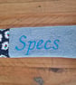 Handmade Upcycled Denim 'Specs' Glasses Case