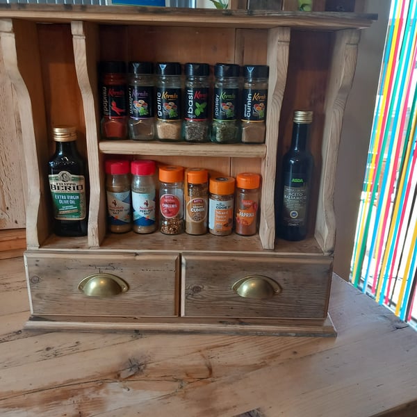vinted spice rack free standing wall mounted
