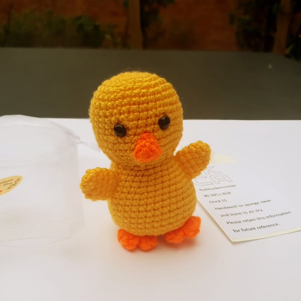 Crocheted Easter Chick, made to order.