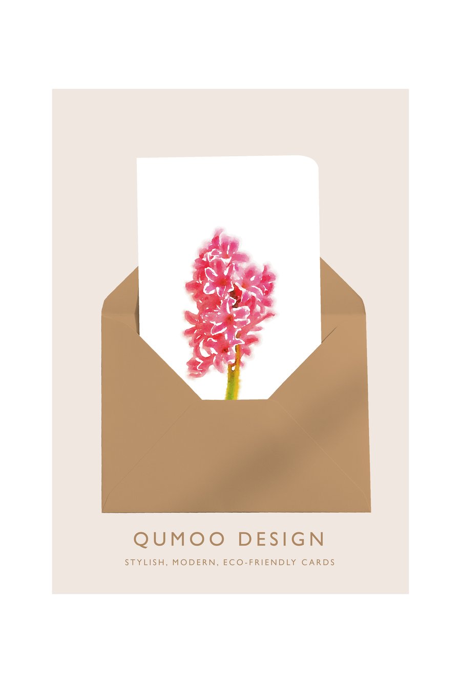  Hyacinth Pink Card (QM 299)