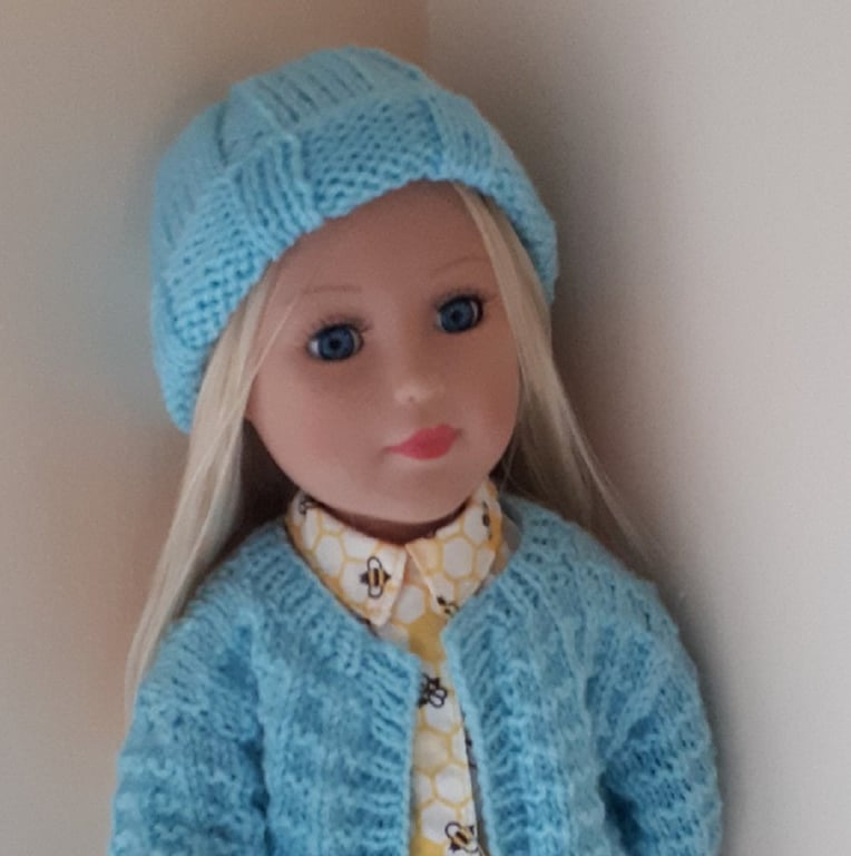 KNITTING PATTERN PDF Sherbet Hat for Doll