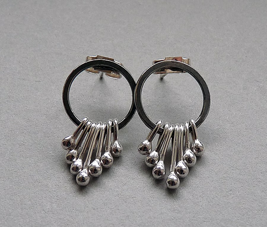 Sterling Silver Studs, D5