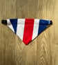 Union Jack Coloured Large Dog Bandana.  - Image 3