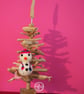 Wool Felted Snowman Christmas Bauble  - Image 1